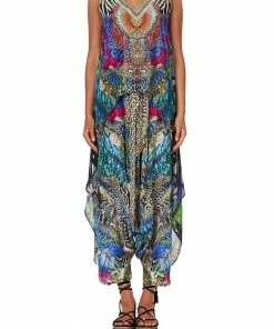 Camilla EBoutique (US) HIGH LOW CROSS OVERLAY TOP CAFE NAIROBI Up To 30% Off