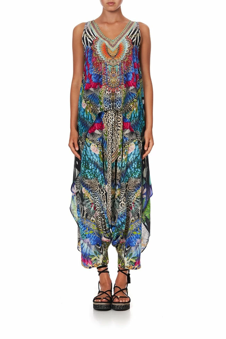 Camilla EBoutique (US) HIGH LOW CROSS OVERLAY TOP CAFE NAIROBI Up To 30% Off