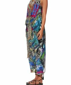 Camilla EBoutique (US) HIGH LOW CROSS OVERLAY TOP CAFE NAIROBI Up To 30% Off