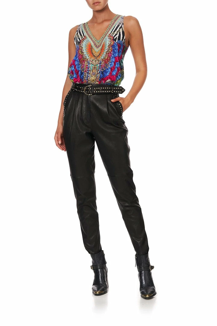 Camilla EBoutique (US) HIGH LOW CROSS OVERLAY TOP CAFE NAIROBI Up To 30% Off