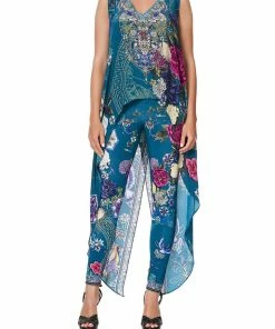 Camilla EBoutique (US) HIGH LOW CROSS OVERLAY TOP LUNAR GAZING