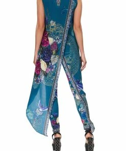 Camilla EBoutique (US) HIGH LOW CROSS OVERLAY TOP LUNAR GAZING