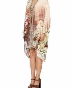 Camilla EBoutique (US) HIGH LOW HEM CASUAL JACKET COASTAL TREASURE Up To 30% Off