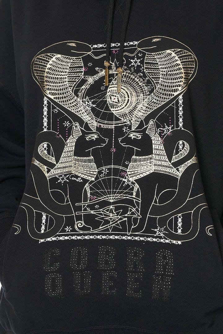 Camilla EBoutique (US) HOODIE WITH SIDE POCKETS COBRA KING Up To 40% Off