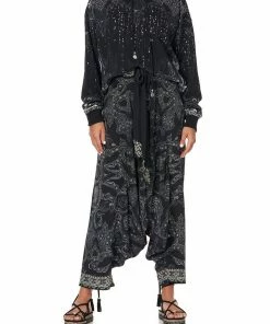 Camilla EBoutique (US) HOODIE WITH SIDE POCKETS MIDNIGHT PEARL