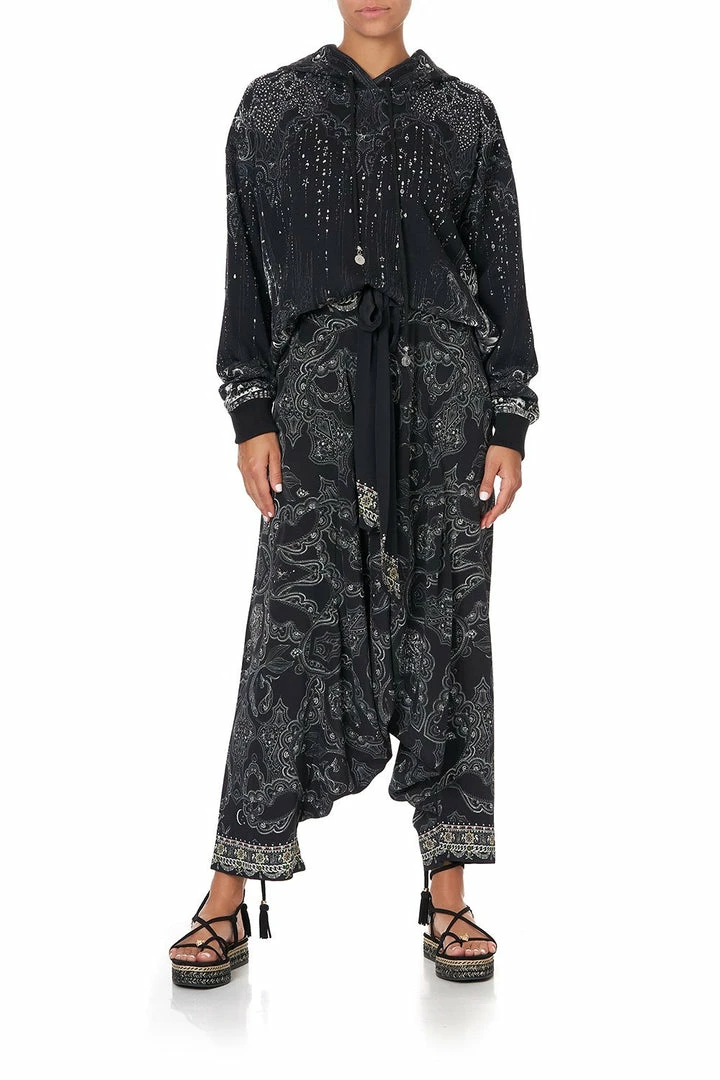 Camilla EBoutique (US) HOODIE WITH SIDE POCKETS MIDNIGHT PEARL