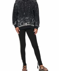 Camilla EBoutique (US) PONTE PANT WITH SIDE PANEL MIDNIGHT PEARL Sale Clothing