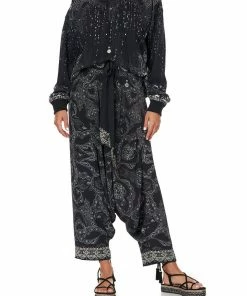 Camilla EBoutique (US) HOODIE WITH SIDE POCKETS MIDNIGHT PEARL