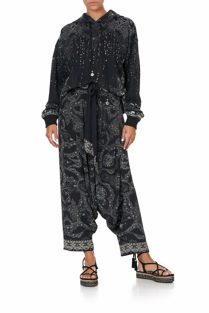 Camilla EBoutique (US) HOODIE WITH SIDE POCKETS MIDNIGHT PEARL