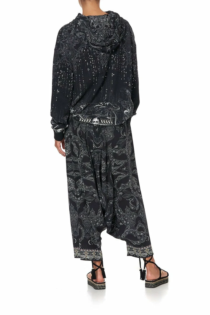 Camilla EBoutique (US) HOODIE WITH SIDE POCKETS MIDNIGHT PEARL