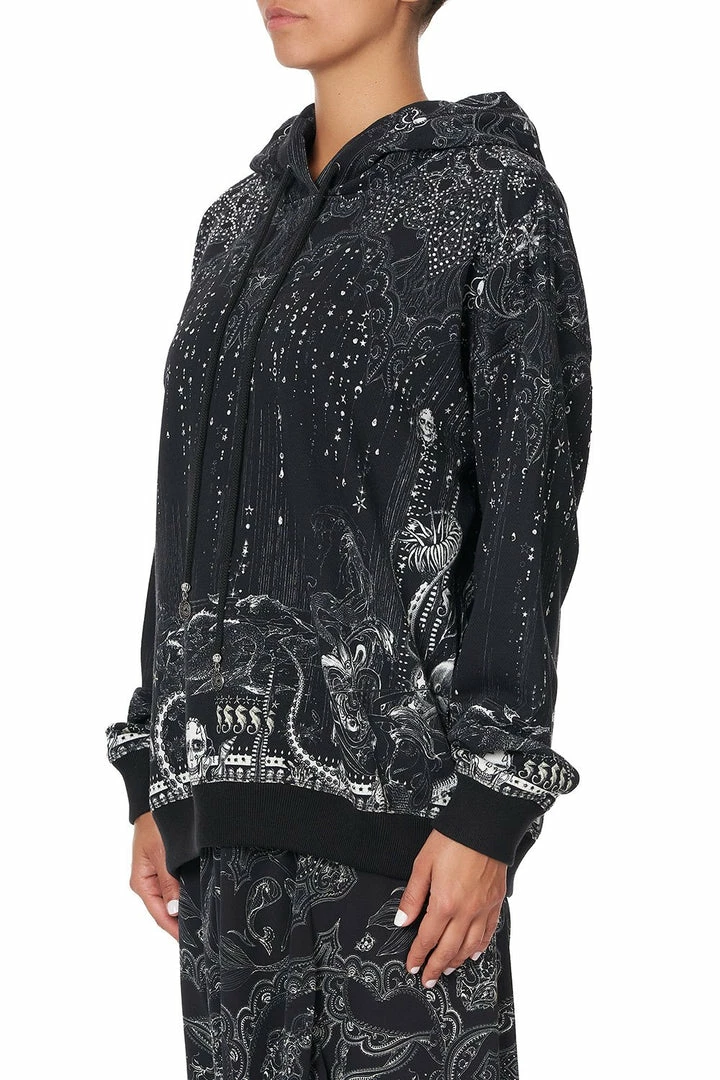 Camilla EBoutique (US) HOODIE WITH SIDE POCKETS MIDNIGHT PEARL