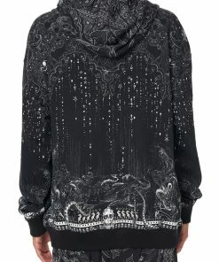 Camilla EBoutique (US) HOODIE WITH SIDE POCKETS MIDNIGHT PEARL