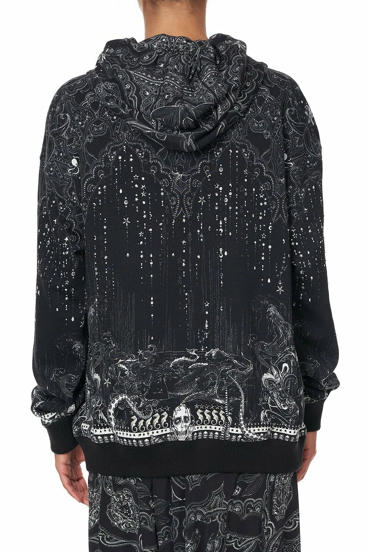 Camilla EBoutique (US) HOODIE WITH SIDE POCKETS MIDNIGHT PEARL