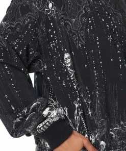 Camilla EBoutique (US) HOODIE WITH SIDE POCKETS MIDNIGHT PEARL