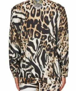 Camilla EBoutique (US) ZIP FRONT WINDBREAKER FELINE