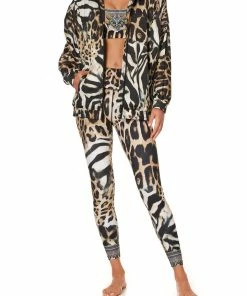 Camilla EBoutique (US) ZIP FRONT WINDBREAKER FELINE