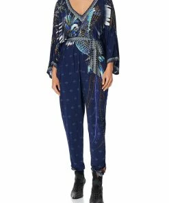 Camilla EBoutique (US) JERSEY BAT SLEEVE JUMPSUIT SOUTHERN TWILIGHT Up To 40% Off