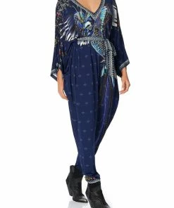Camilla EBoutique (US) JERSEY BAT SLEEVE JUMPSUIT SOUTHERN TWILIGHT Up To 40% Off