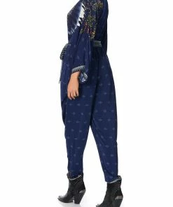 Camilla EBoutique (US) JERSEY BAT SLEEVE JUMPSUIT SOUTHERN TWILIGHT Up To 40% Off