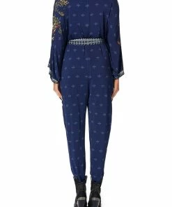 Camilla EBoutique (US) JERSEY BAT SLEEVE JUMPSUIT SOUTHERN TWILIGHT Up To 40% Off