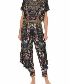 Camilla EBoutique (US) JERSEY DRAPE PANT WITH POCKET DANCING IN THE DARK