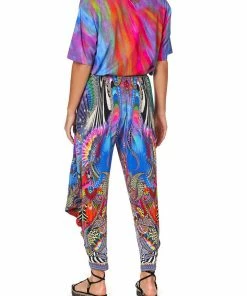 Camilla EBoutique (US) JERSEY DRAPE PANT WITH POCKET PSYCHEDELICA Sale Clothing
