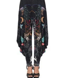 Camilla EBoutique (US) JERSEY DRAPE PANT WITH POCKET MIDNIGHT MOON HOUSE