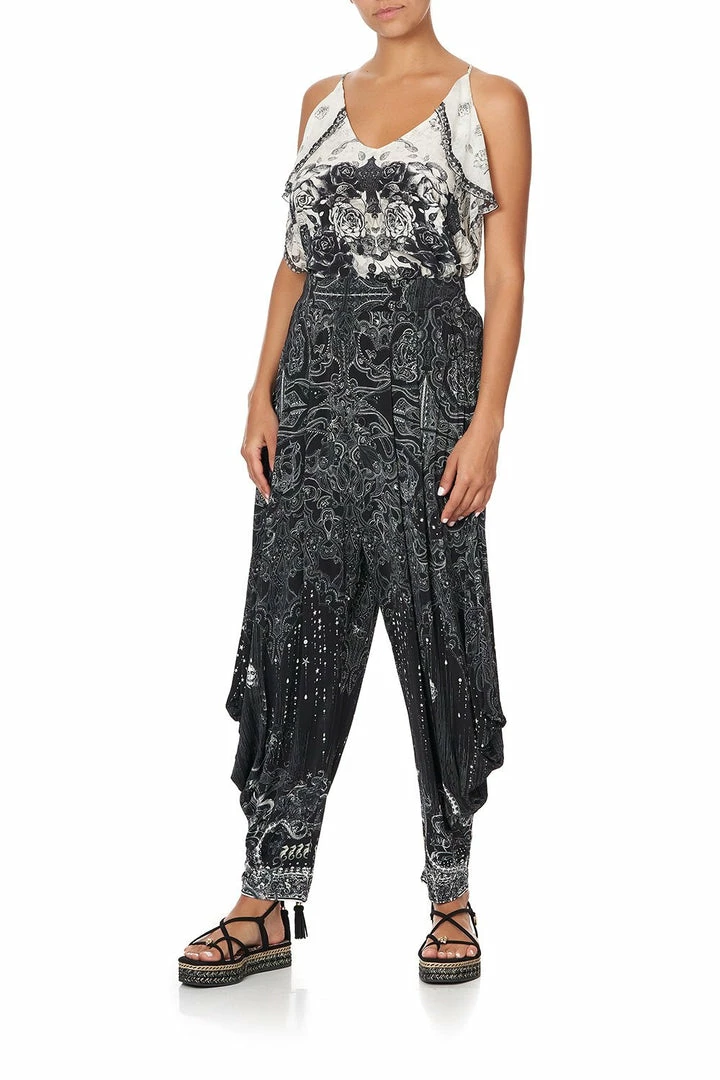 Camilla EBoutique (US) Up To 40% Off JERSEY DRAPE PANT WITH POCKET MIDNIGHT PEARL