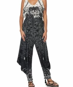 Camilla EBoutique (US) Up To 40% Off JERSEY DRAPE PANT WITH POCKET MIDNIGHT PEARL