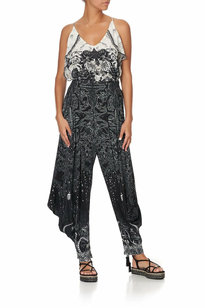 Camilla EBoutique (US) Up To 40% Off JERSEY DRAPE PANT WITH POCKET MIDNIGHT PEARL