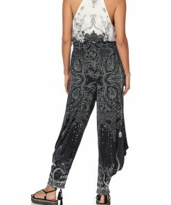 Camilla EBoutique (US) Up To 40% Off JERSEY DRAPE PANT WITH POCKET MIDNIGHT PEARL