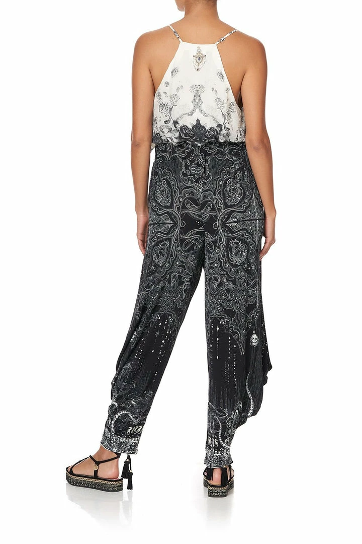 Camilla EBoutique (US) Up To 40% Off JERSEY DRAPE PANT WITH POCKET MIDNIGHT PEARL