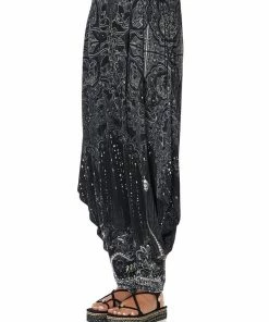 Camilla EBoutique (US) Up To 40% Off JERSEY DRAPE PANT WITH POCKET MIDNIGHT PEARL