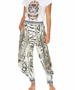 Camilla EBoutique (US) JERSEY DRAPE PANT WITH POCKET WILD BELLE Sale Activewear & Loungewear