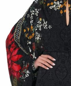 Camilla EBoutique (US) JERSEY DRESS WITH CAPE MS MATILDA Up To 30% Off