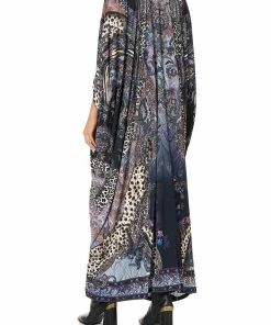 Camilla EBoutique (US) JERSEY SPLIT SLEEVE DRAPED DRESS FESTIVAL EXPRESS Up To 40% Off