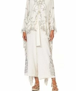 Camilla EBoutique (US) LONG SHEER OVERLAY DRESS LUXE CREAM Up To 30% Off