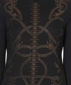 Camilla EBoutique (US) JERSEY TURTLENECK LUXE BLACK