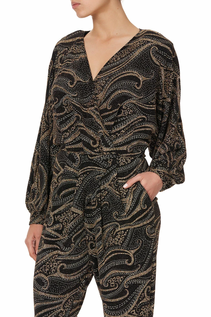 Camilla EBoutique (US) JERSEY TWIST FRONT JUMPSUIT STUDIO 54 Sale Clothing