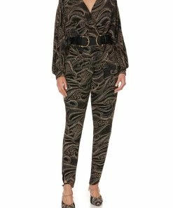 Camilla EBoutique (US) JERSEY TWIST FRONT JUMPSUIT STUDIO 54 Sale Clothing