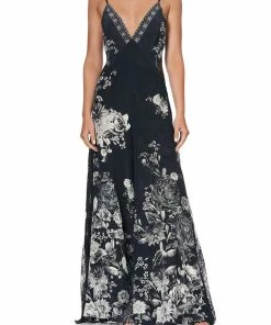 Camilla EBoutique (US) JUMPSUIT WITH LACE INSERT MOONSHINE BLOOM