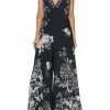 Camilla EBoutique (US) JUMPSUIT WITH LACE INSERT MOONSHINE BLOOM