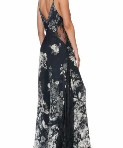 Camilla EBoutique (US) JUMPSUIT WITH LACE INSERT MOONSHINE BLOOM