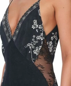 Camilla EBoutique (US) JUMPSUIT WITH LACE INSERT MOONSHINE BLOOM