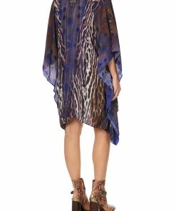 Camilla EBoutique (US) Up To 40% Off KAFTAN WITH BUTTON UP SLEEVES KOMODO QUEEN