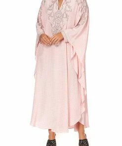 Camilla EBoutique (US) KAFTAN WITH HIGH COLLAR STAND LUXE PINK Sale Clothing