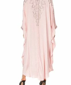 Camilla EBoutique (US) KAFTAN WITH HIGH COLLAR STAND LUXE PINK Sale Clothing