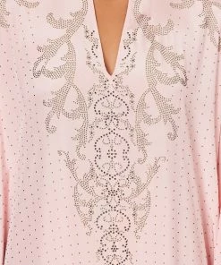 Camilla EBoutique (US) KAFTAN WITH HIGH COLLAR STAND LUXE PINK Sale Clothing