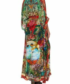 Camilla EBoutique (US) KAFTAN WITH V-NECKBAND AND BELT FARAWAY TREE