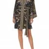 Camilla EBoutique (US) Sale Activewear & Loungewear LOUNGE KIMONO WITH TIE BELT DANCING IN THE DARK